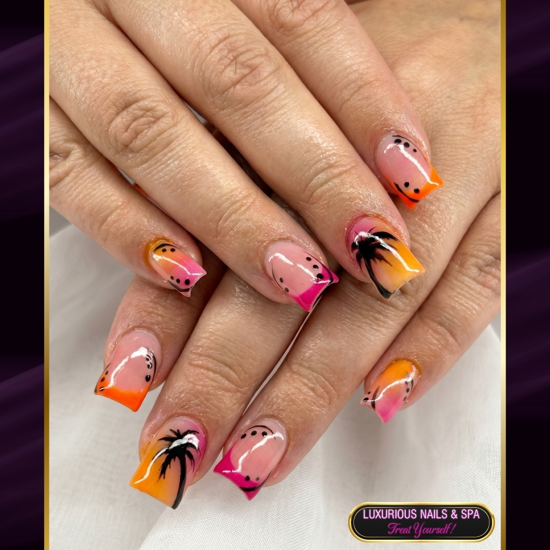 Luxurious Nails & Spa nail work in Golden, Colorado
